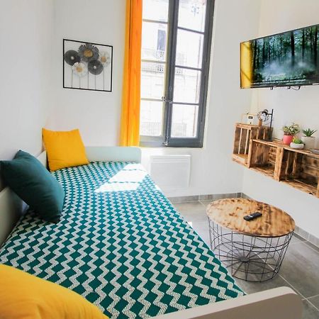 Charmant T2 En Coeur De Ville - 2 Lits + Lit Bebe - Wifi - Imprimante Carcassonne Ngoại thất bức ảnh