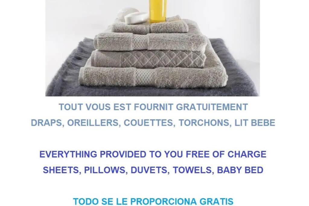 Charmant T2 En Coeur De Ville - 2 Lits + Lit Bebe - Wifi - Imprimante Carcassonne Ngoại thất bức ảnh