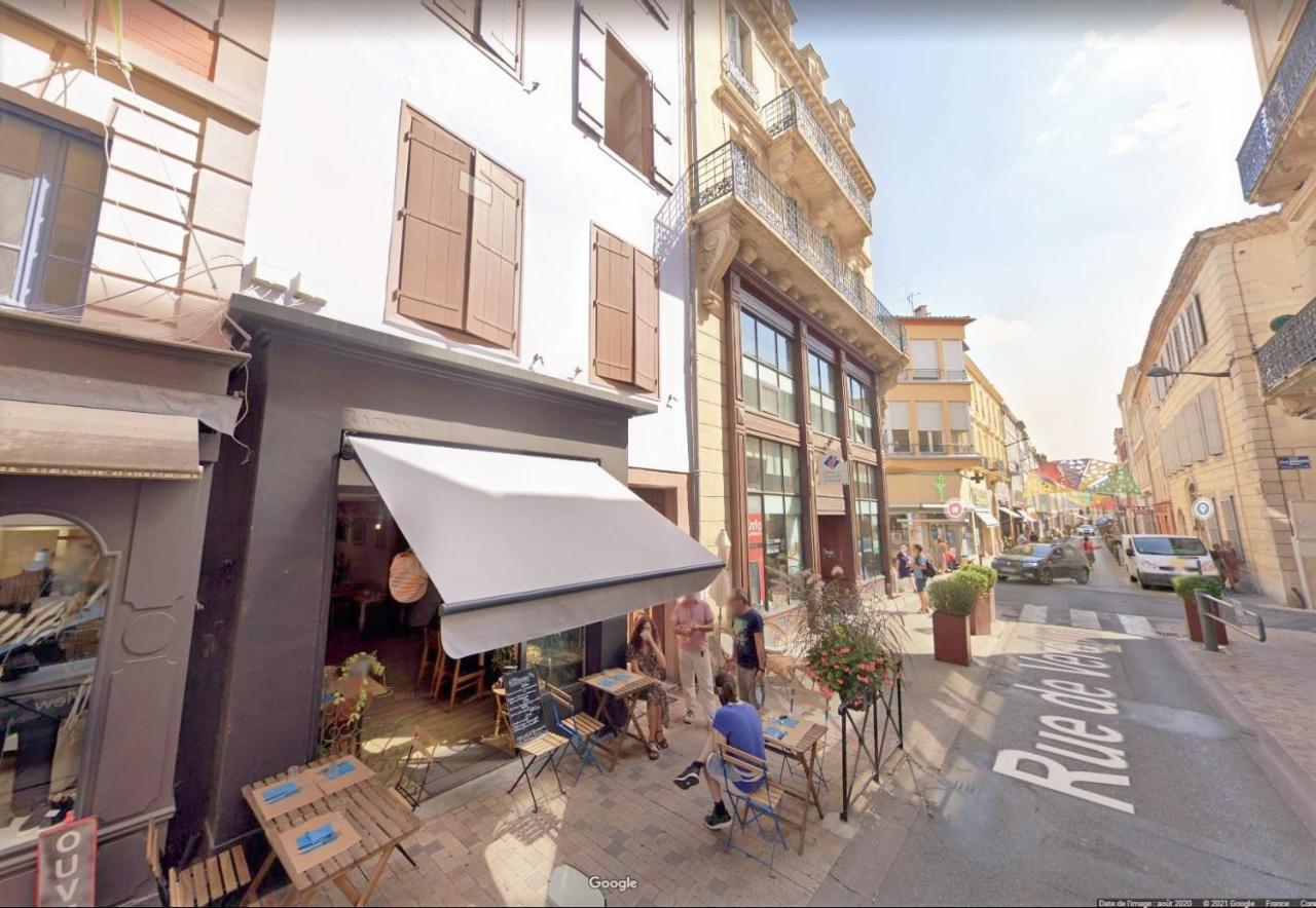 Charmant T2 En Coeur De Ville - 2 Lits + Lit Bebe - Wifi - Imprimante Carcassonne Ngoại thất bức ảnh