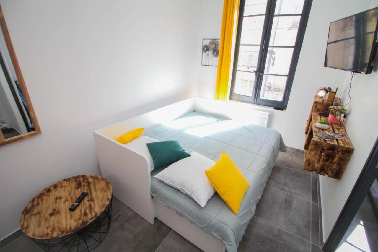 Charmant T2 En Coeur De Ville - 2 Lits + Lit Bebe - Wifi - Imprimante Carcassonne Ngoại thất bức ảnh