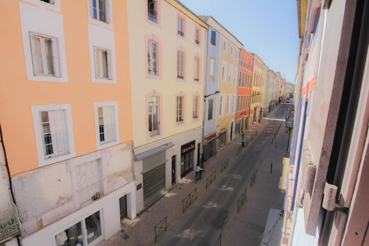 Charmant T2 En Coeur De Ville - 2 Lits + Lit Bebe - Wifi - Imprimante Carcassonne Ngoại thất bức ảnh