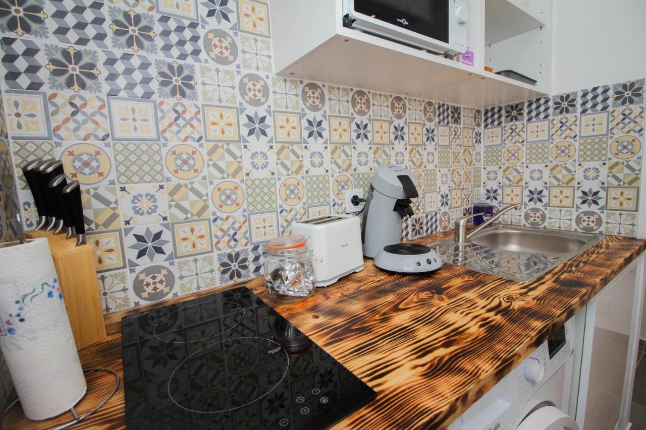 Charmant T2 En Coeur De Ville - 2 Lits + Lit Bebe - Wifi - Imprimante Carcassonne Ngoại thất bức ảnh