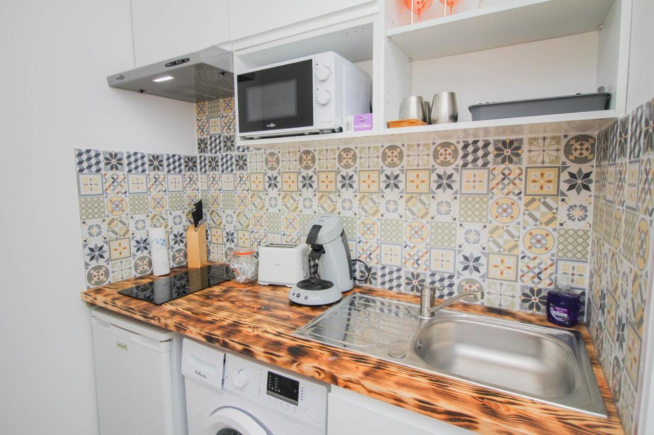Charmant T2 En Coeur De Ville - 2 Lits + Lit Bebe - Wifi - Imprimante Carcassonne Ngoại thất bức ảnh